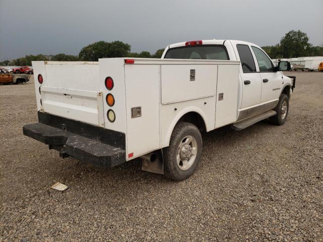 1D7KS28C76J135921 - 2006 DODGE RAM 2500 S WHITE photo 4