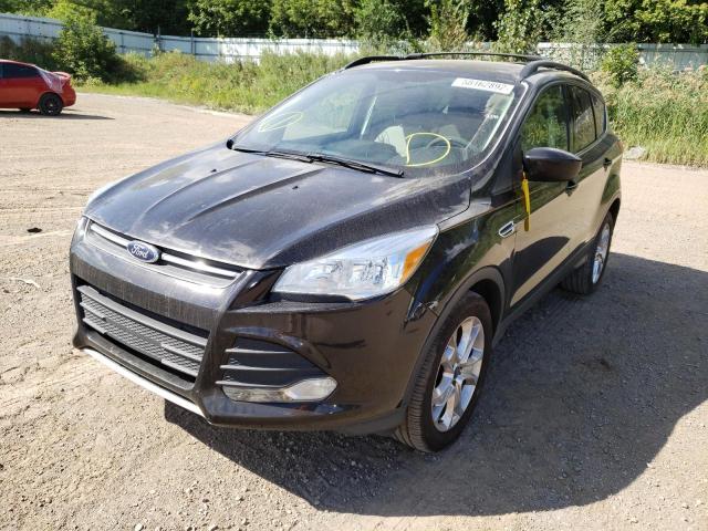 1FMCU0GX4DUC53899 - 2013 FORD ESCAPE SE BLACK photo 2