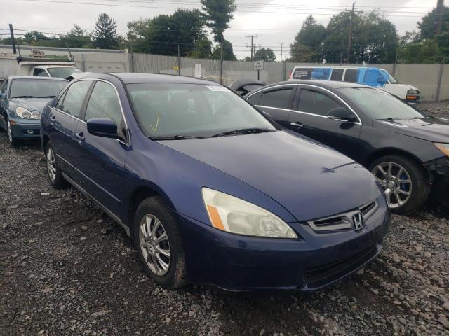 1HGCM56495A115367 - 2005 HONDA ACCORD LX BLUE photo 1