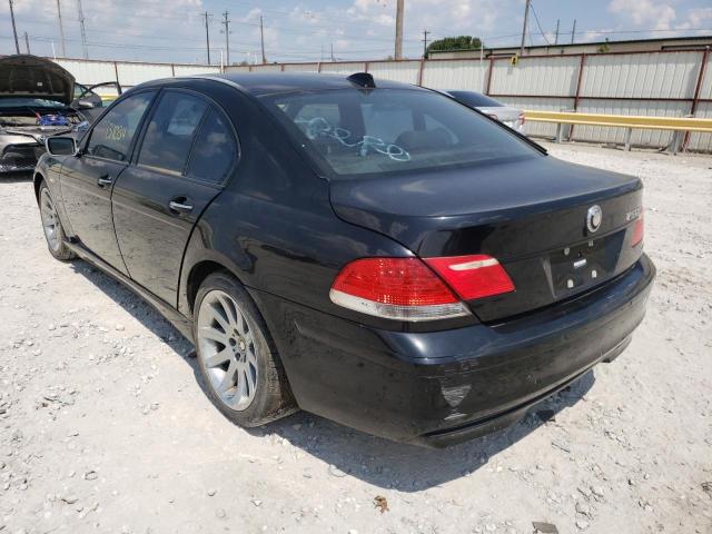WBAHL83556DT03659 - 2006 BMW 750 I BLACK photo 3
