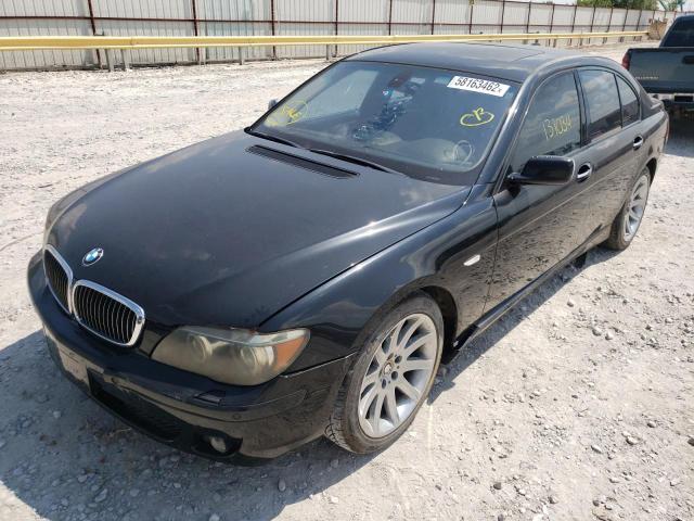 WBAHL83556DT03659 - 2006 BMW 750 I BLACK photo 9