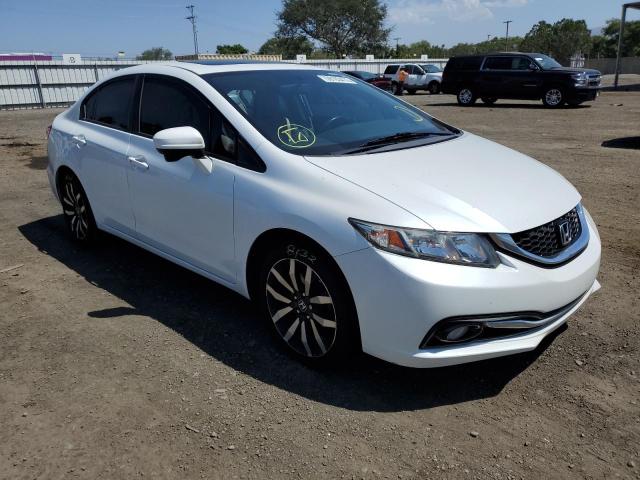 19XFB2F92EE264633 - 2014 HONDA CIVIC EXL Ağ foto 1