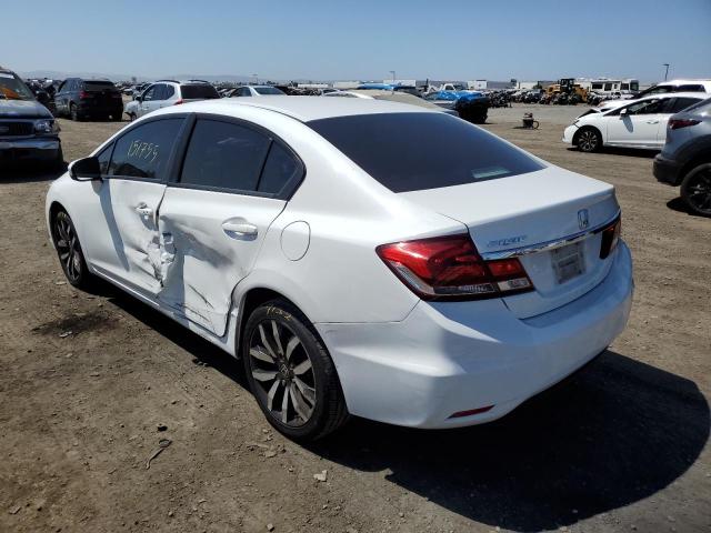 19XFB2F92EE264633 - 2014 HONDA CIVIC EXL Ağ foto 3