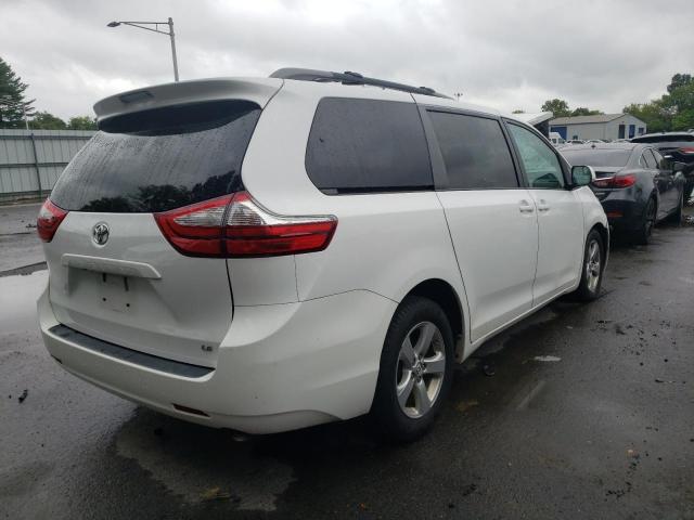 5TDKK3DC8FS558452 - 2015 TOYOTA SIENNA LE WHITE photo 4