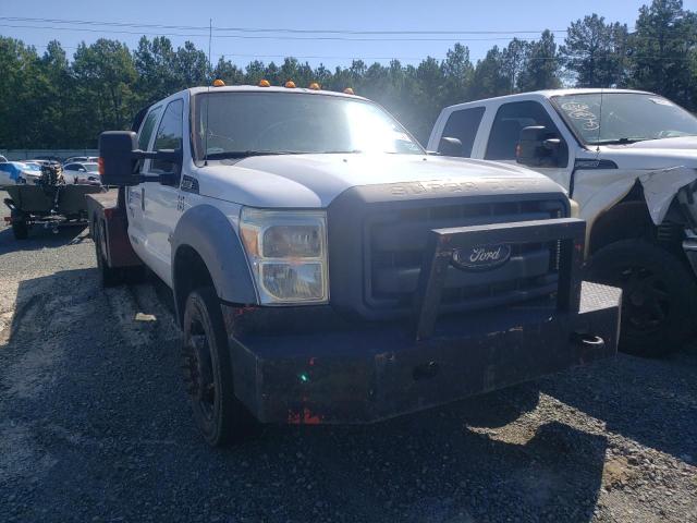 1FD0W4HT4DEA23869 - 2013 FORD F450 SUPER WHITE photo 1