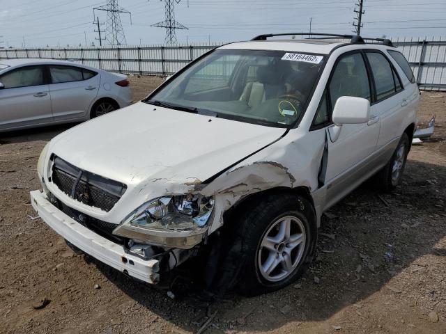 JTJHF10U530302685 - 2003 LEXUS RX 300 WHITE photo 9