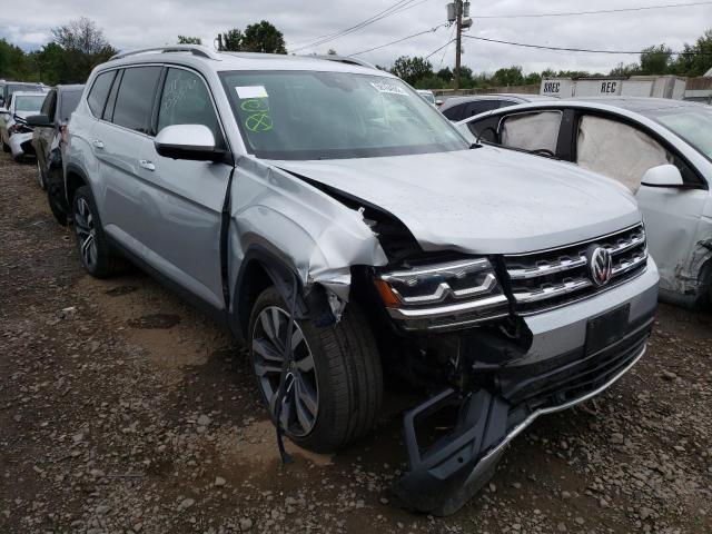 1V2NR2CA9KC559459 - 2019 VOLKSWAGEN ATLAS SEL SILVER photo 1