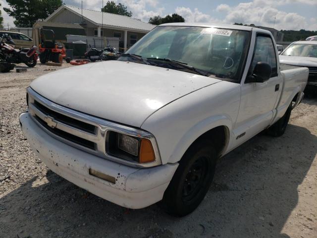 1GCCS14Z4R8181589 - 1994 CHEVROLET S TRUCK S1 WHITE photo 2