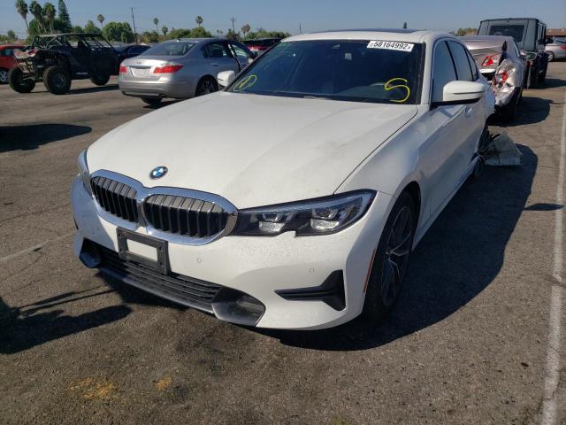 WBA5R1C08LFJ02125 - 2020 BMW 330I WHITE photo 2