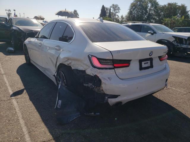 WBA5R1C08LFJ02125 - 2020 BMW 330I WHITE photo 3