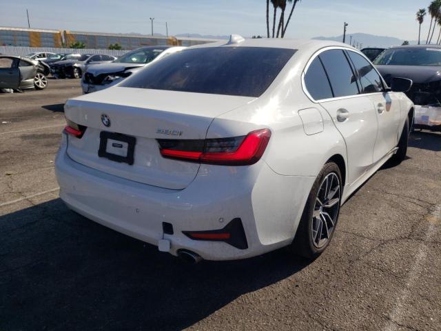 WBA5R1C08LFJ02125 - 2020 BMW 330I WHITE photo 4