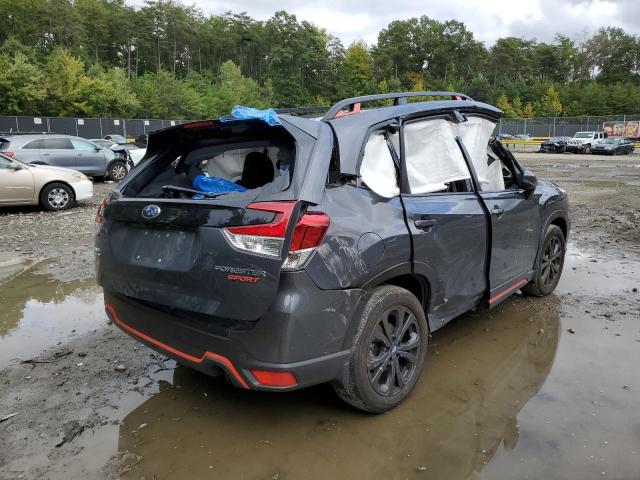 JF2SKARC9MH484104 - 2021 SUBARU FORESTER S GRAY photo 4