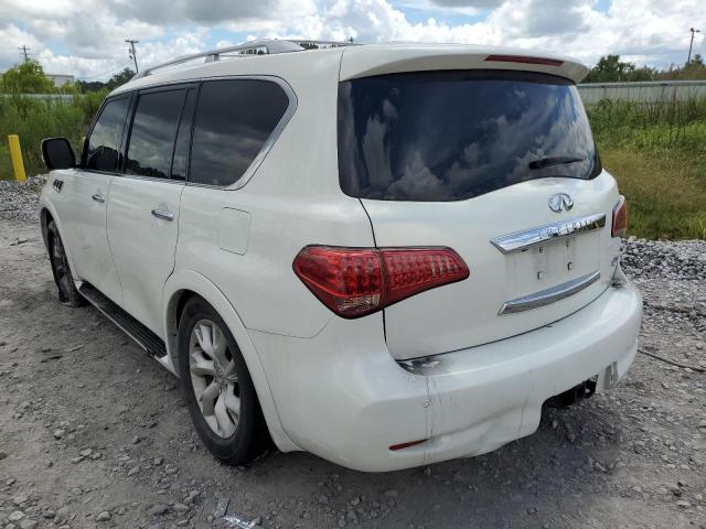 JN8AZ2NE4B9003786 - 2011 INFINITI QX56 WHITE photo 3