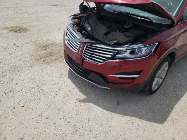 5LMCJ1C99JUL04666 - 2018 LINCOLN MKC PREMIE BURGUNDY photo 9