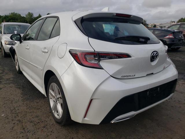 JTND4MBE4M3134239 - 2021 TOYOTA COROLLA SE WHITE photo 3