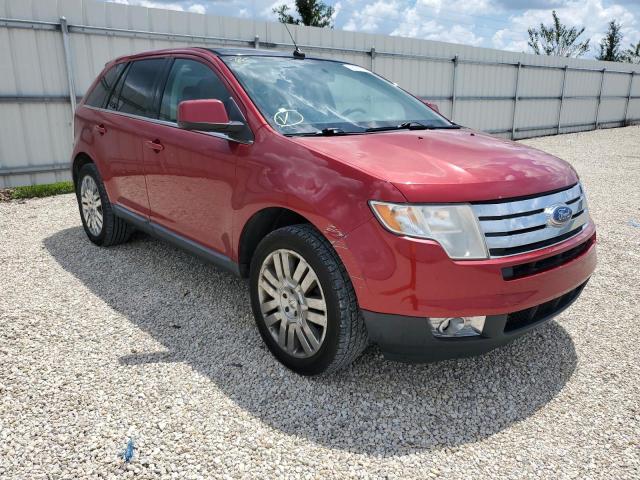 2FMDK39C68BA93820 - 2008 FORD EDGE RED photo 1