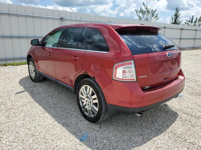 2FMDK39C68BA93820 - 2008 FORD EDGE RED photo 3