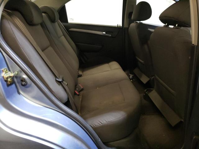 KL1TD56657B068133 - 2007 CHEVROLET AVEO BASE BLUE photo 6