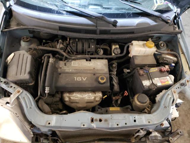 KL1TD56657B068133 - 2007 CHEVROLET AVEO BASE BLUE photo 7