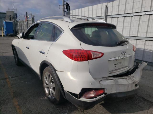 JN1AJ0HRXBM851161 - 2011 INFINITI EX35 BASE WHITE photo 3