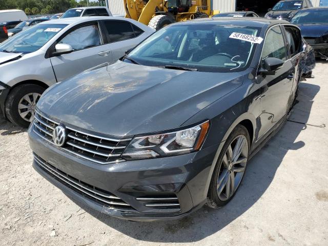 1VWDT7A36HC054193 - 2017 VOLKSWAGEN PASSAT R-L BLACK photo 2