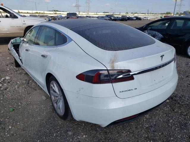 5YJSA1E29HF194689 - 2017 TESLA MODEL S Սպիտակ լուսանկար 3