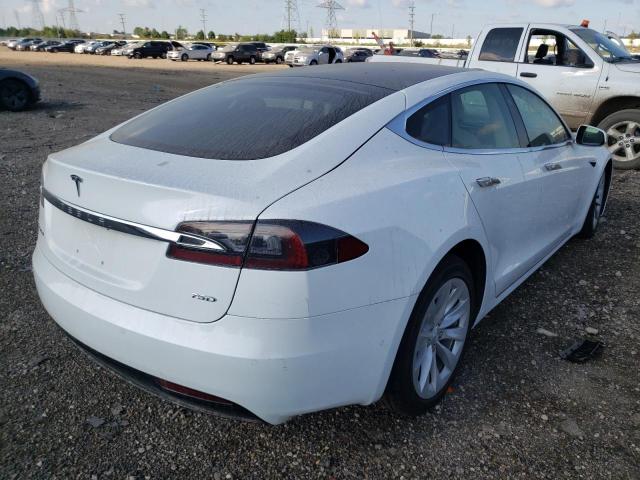 5YJSA1E29HF194689 - 2017 TESLA MODEL S WHITE photo 4