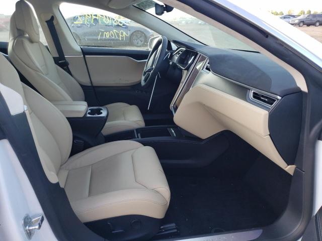 5YJSA1E29HF194689 - 2017 TESLA MODEL S Սպիտակ լուսանկար 5