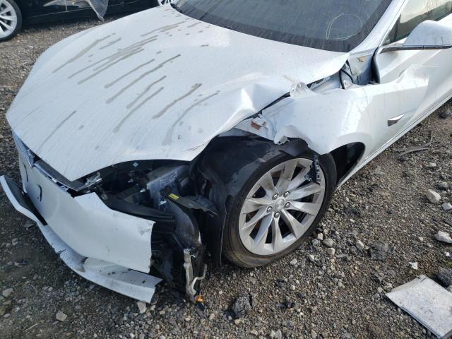 5YJSA1E29HF194689 - 2017 TESLA MODEL S Սպիտակ լուսանկար 9