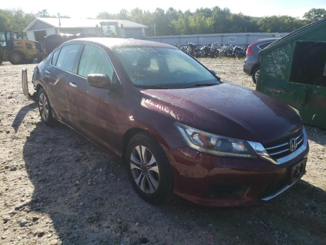 1HGCR2F36DA194714 - 2013 HONDA ACCORD LX MAROON photo 1