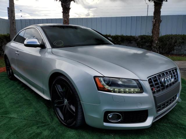 WAURV78T99A015746 - 2009 AUDI S5 QUATTRO SILVER photo 1