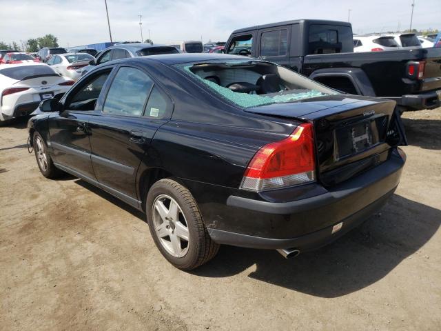 YV1RS58D222096592 - 2002 VOLVO S60 2.4T BLACK photo 3