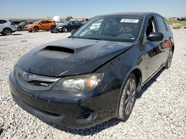 JF1GH76659G825358 - 2009 SUBARU IMPREZA WR BLACK photo 2