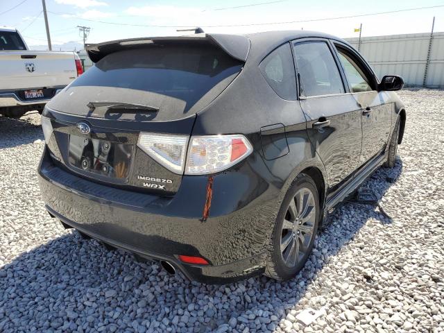 JF1GH76659G825358 - 2009 SUBARU IMPREZA WR BLACK photo 4