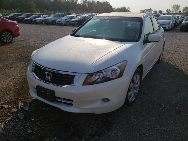 1HGCP3F89AA006688 - 2010 HONDA ACCORD EXL WHITE photo 2