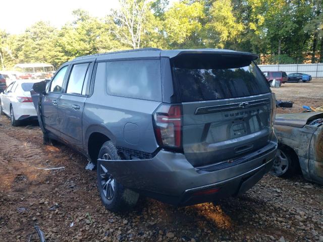 1GNSKDKDXNR262399 - 2022 CHEVROLET SUBURBAN K GRAY photo 3