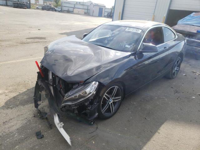 WBA2F9C32HV664653 - 2017 BMW 230I Czarny zdjęcie 2
