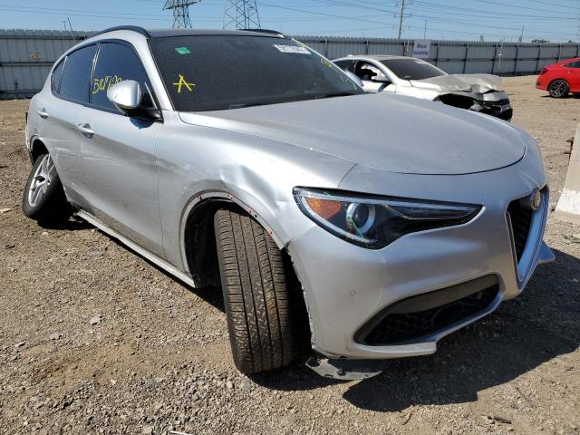 ZASFAKNN6J7C16619 - 2018 ALFA ROMEO STELVIO TI SILVER photo 1