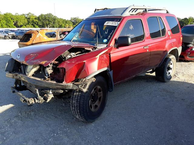 5N1ED28T14C658706 - 2004 NISSAN XTERRA MAROON photo 2