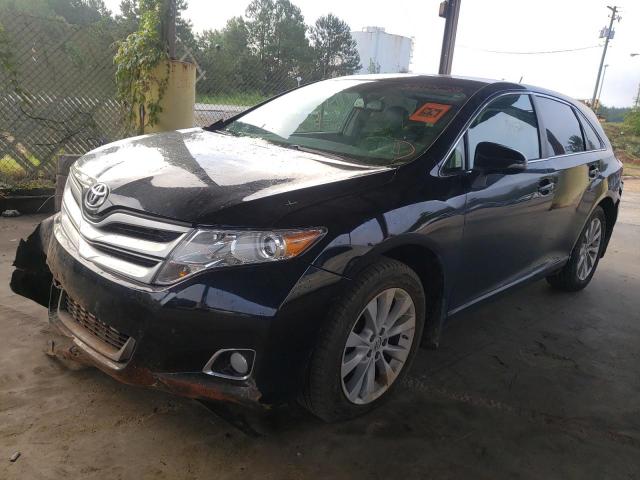 4T3ZA3BBXEU083881 - 2014 TOYOTA VENZA LE BLACK photo 2