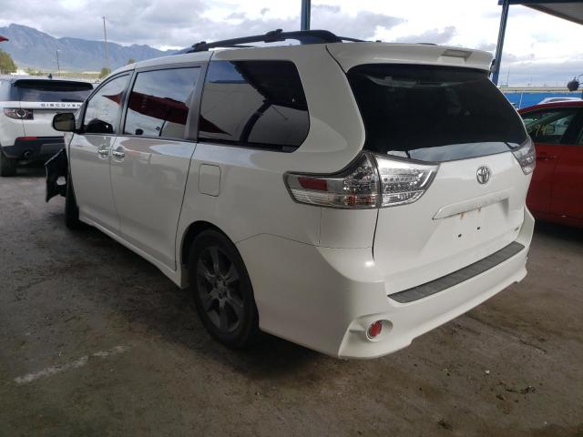 5TDXK3DC7FS619585 - 2015 TOYOTA SIENNA SPO WHITE photo 3