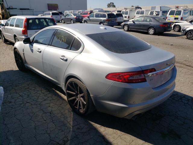 SAJWA0HE5AMR68839 - 2010 JAGUAR XF SUPERCH SILVER photo 3