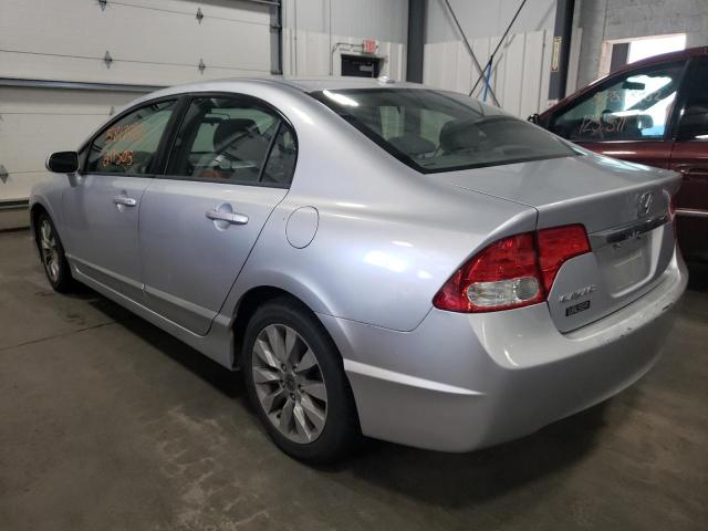 2HGFA1F95AH516713 - 2010 HONDA CIVIC EXL 银色 照片 3