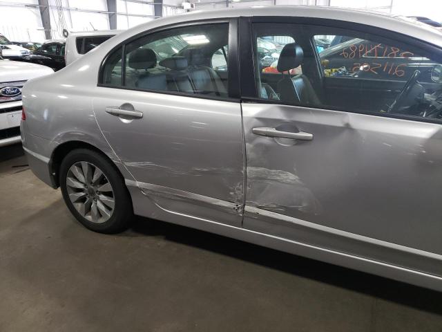 2HGFA1F95AH516713 - 2010 HONDA CIVIC EXL 银色 照片 9