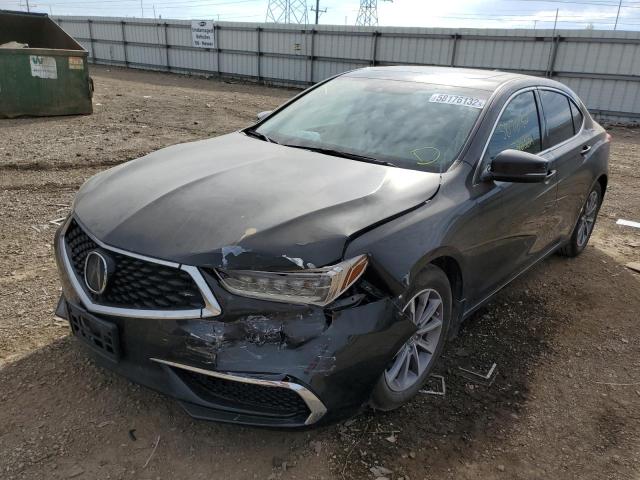 19UUB1F39JA004497 - 2018 ACURA TLX BLACK photo 2