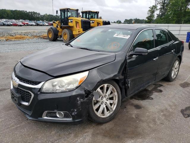 1G11H5SL3EF252078 - 2014 CHEVROLET MALIBU LTZ შავი ფოტო 2