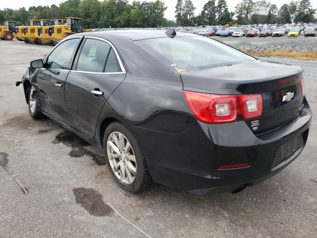 1G11H5SL3EF252078 - 2014 CHEVROLET MALIBU LTZ შავი ფოტო 3