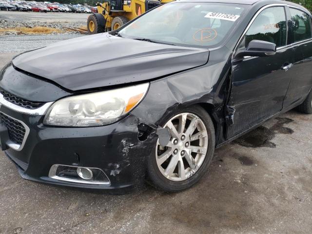 1G11H5SL3EF252078 - 2014 CHEVROLET MALIBU LTZ შავი ფოტო 9