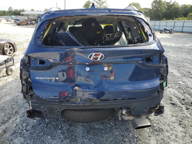 5NMS53AD7LH301575 - 2020 HYUNDAI SANTA FE L BLUE photo 9