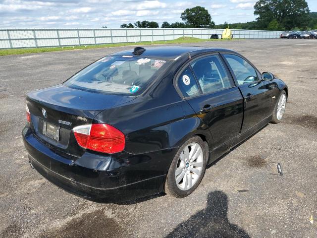 WBAVB13516KR58247 - 2006 BMW 3 SERIES BLACK photo 4